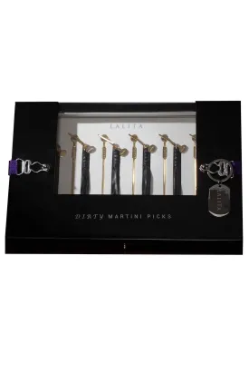 18K Gold Dirty Martini Picks