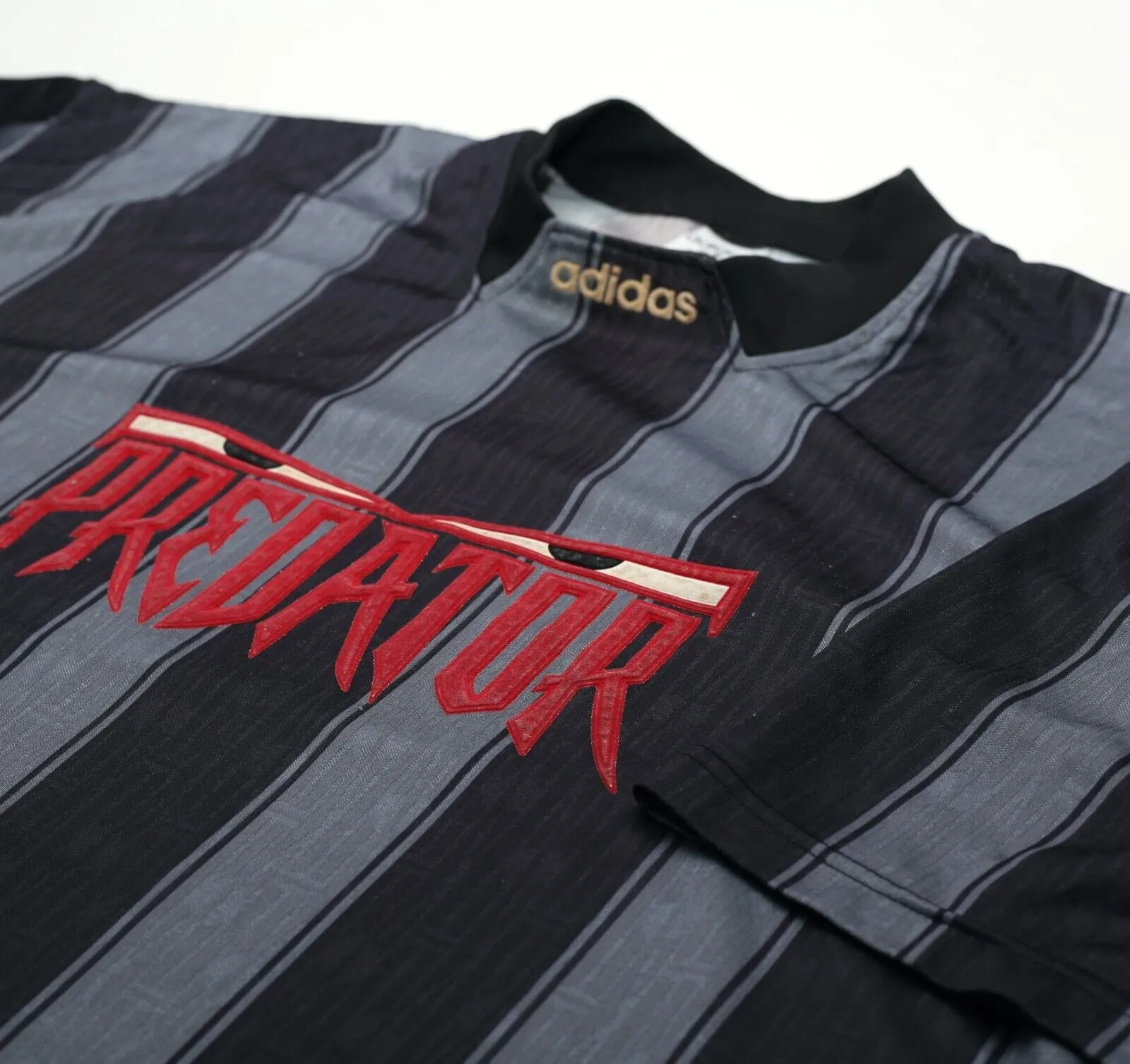 1994 Adidas Predator Vintage Football Training Shirt Top (XL)