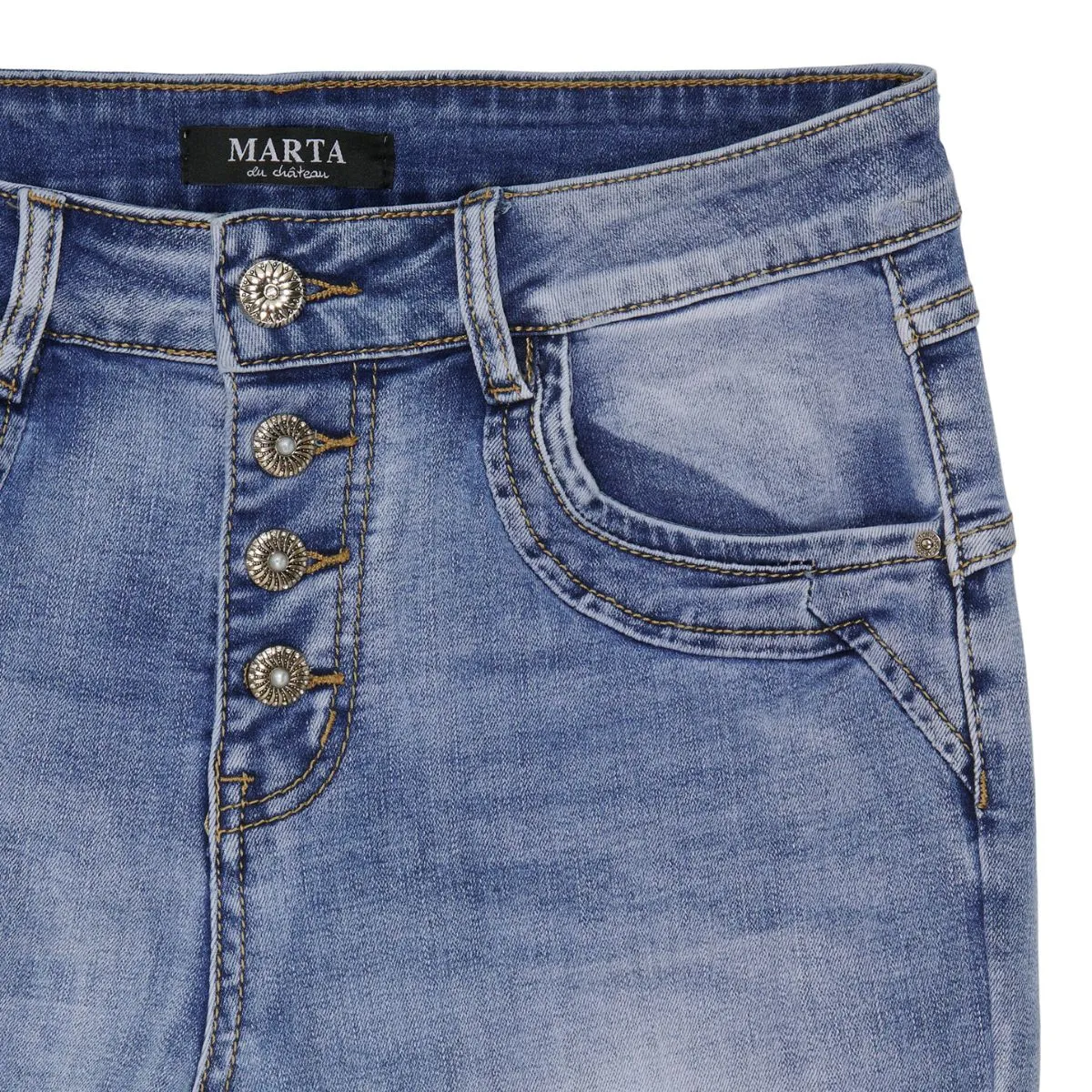 2648 Marta du cháteau Emma jeans light blue denim