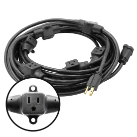 32 Foot 7 Multi-Outlet Extension Cord