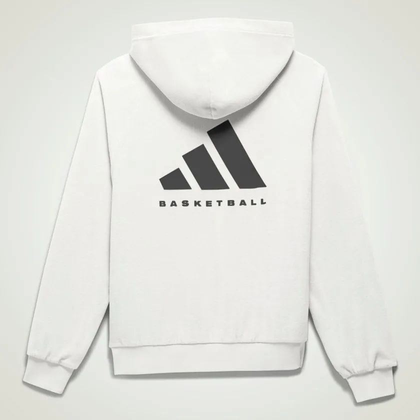 ADIDAS  BASKETBALL VELOUR HOODIE - IA3457