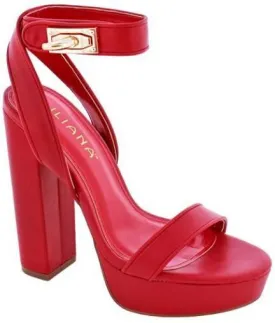 Ankle Strap Platform Chunky High Heel Dress Shoes