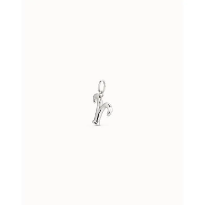 Aries Silver Metal Charm