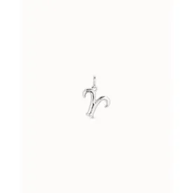 Aries Silver Metal Charm