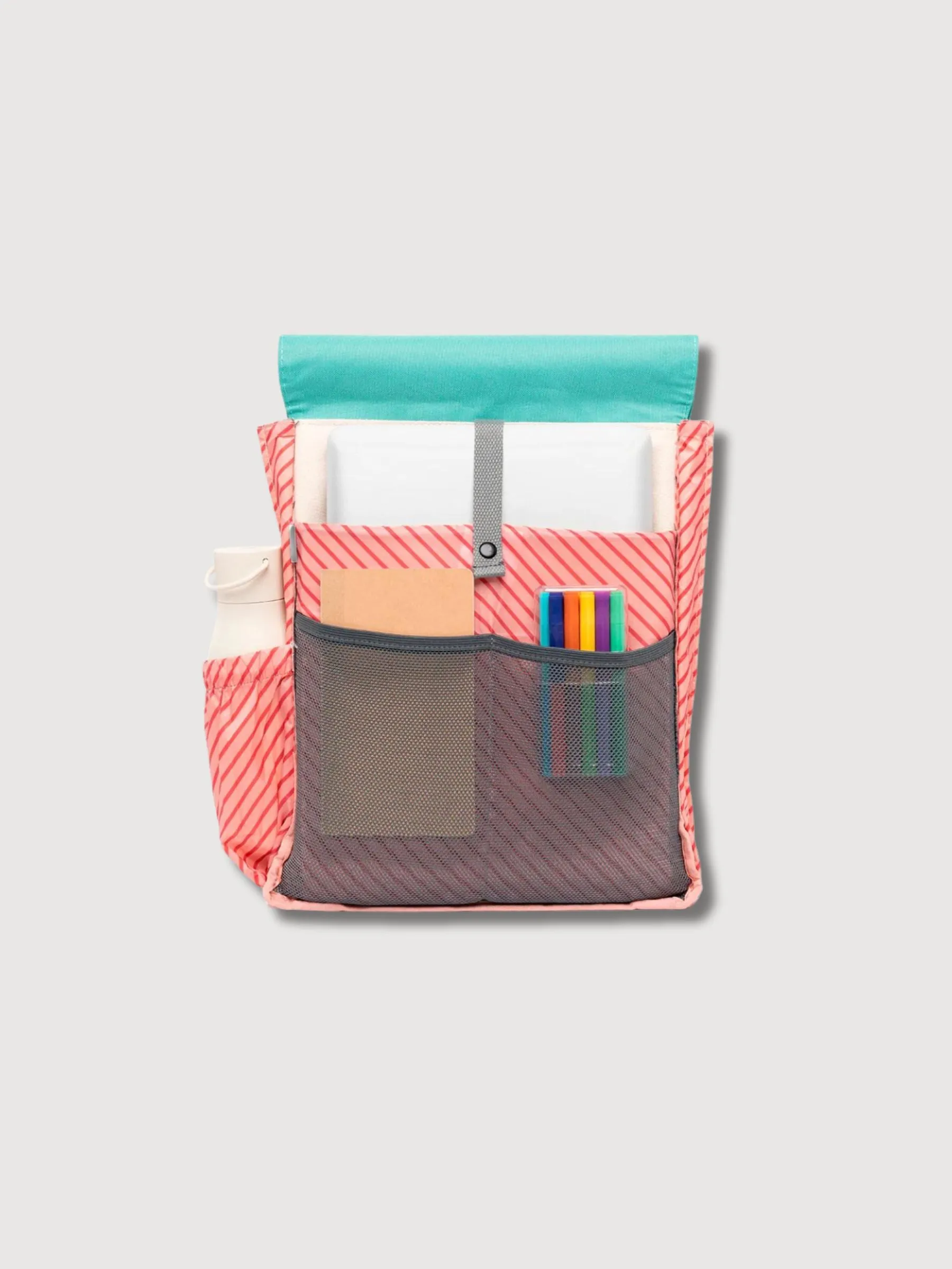 Backpack Handy Mini Aqua Green & Ecru | Lefrik