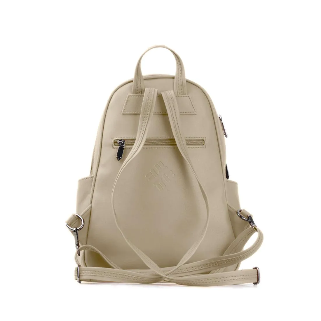 Beige Vivid Backpack Summer Girl