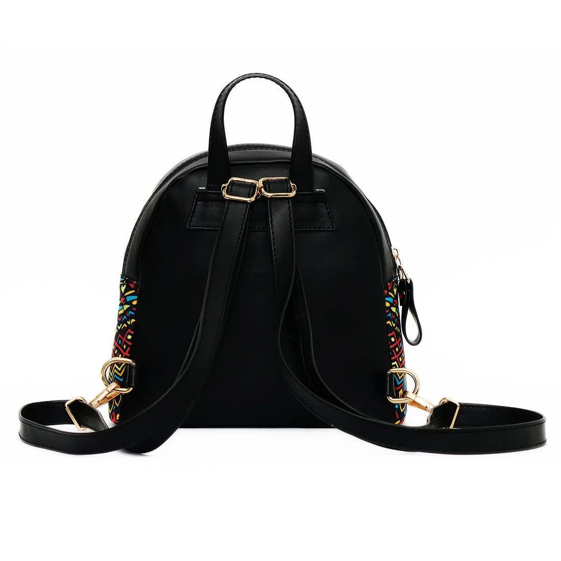 Black Mini Backpack City girl