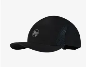 Buff 5 Panel Go Cap Solid Black