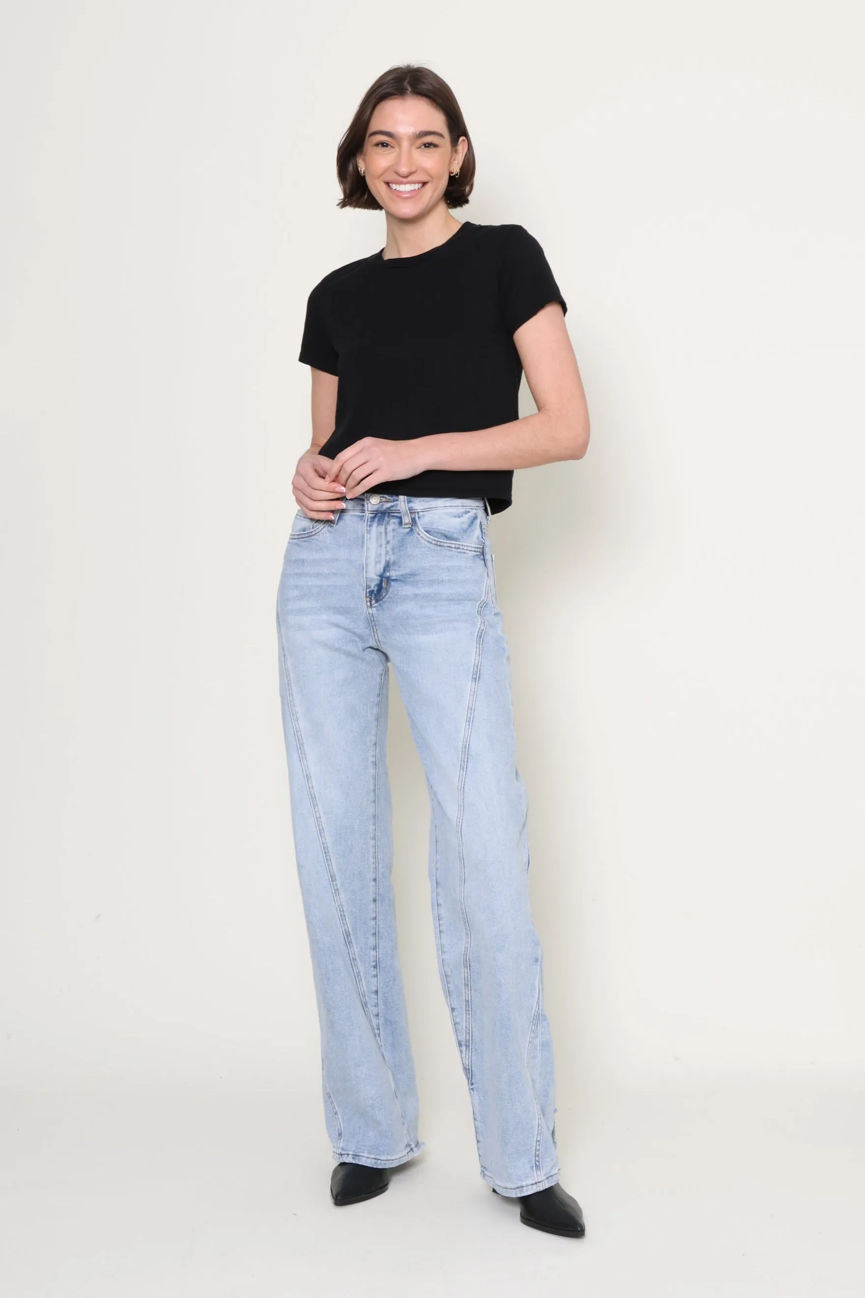 Cleanest Ultra High Rise Wide Leg