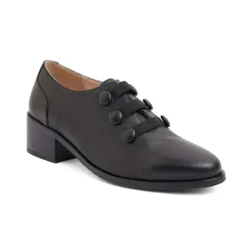 Edison Loafer in Black Leather
