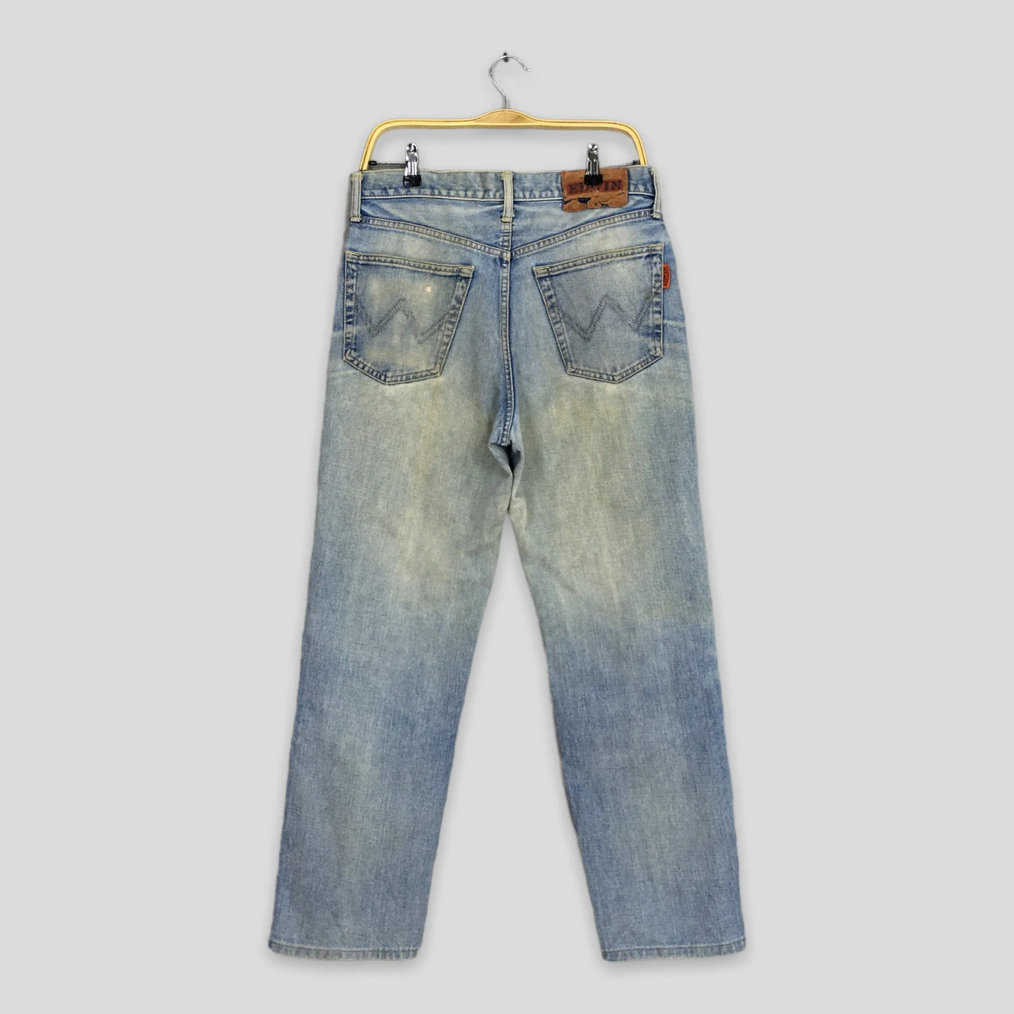 Edwin Classic Faded Blue Stonewash Jeans Size 31x28