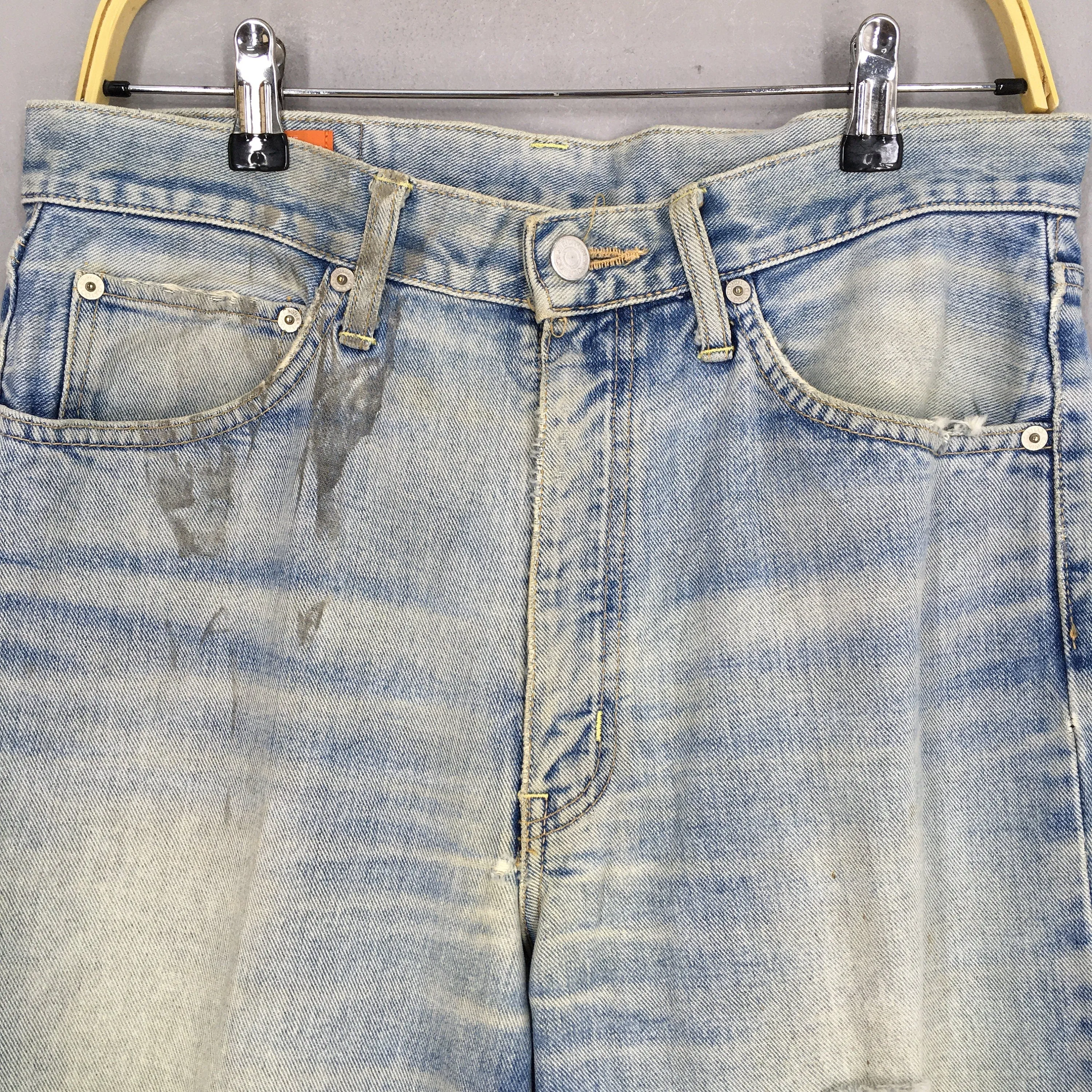 Edwin Classic Faded Blue Stonewash Jeans Size 31x28