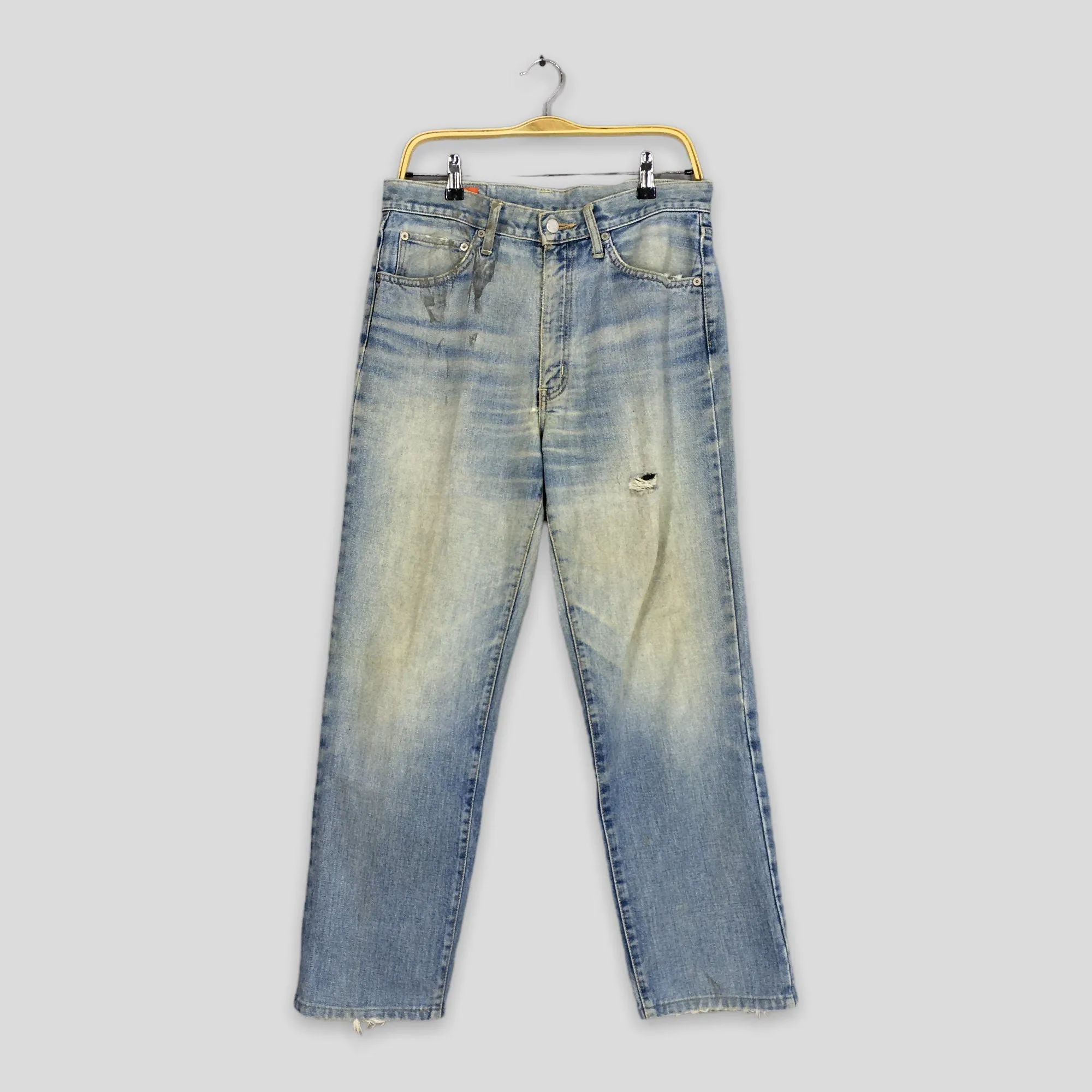 Edwin Classic Faded Blue Stonewash Jeans Size 31x28