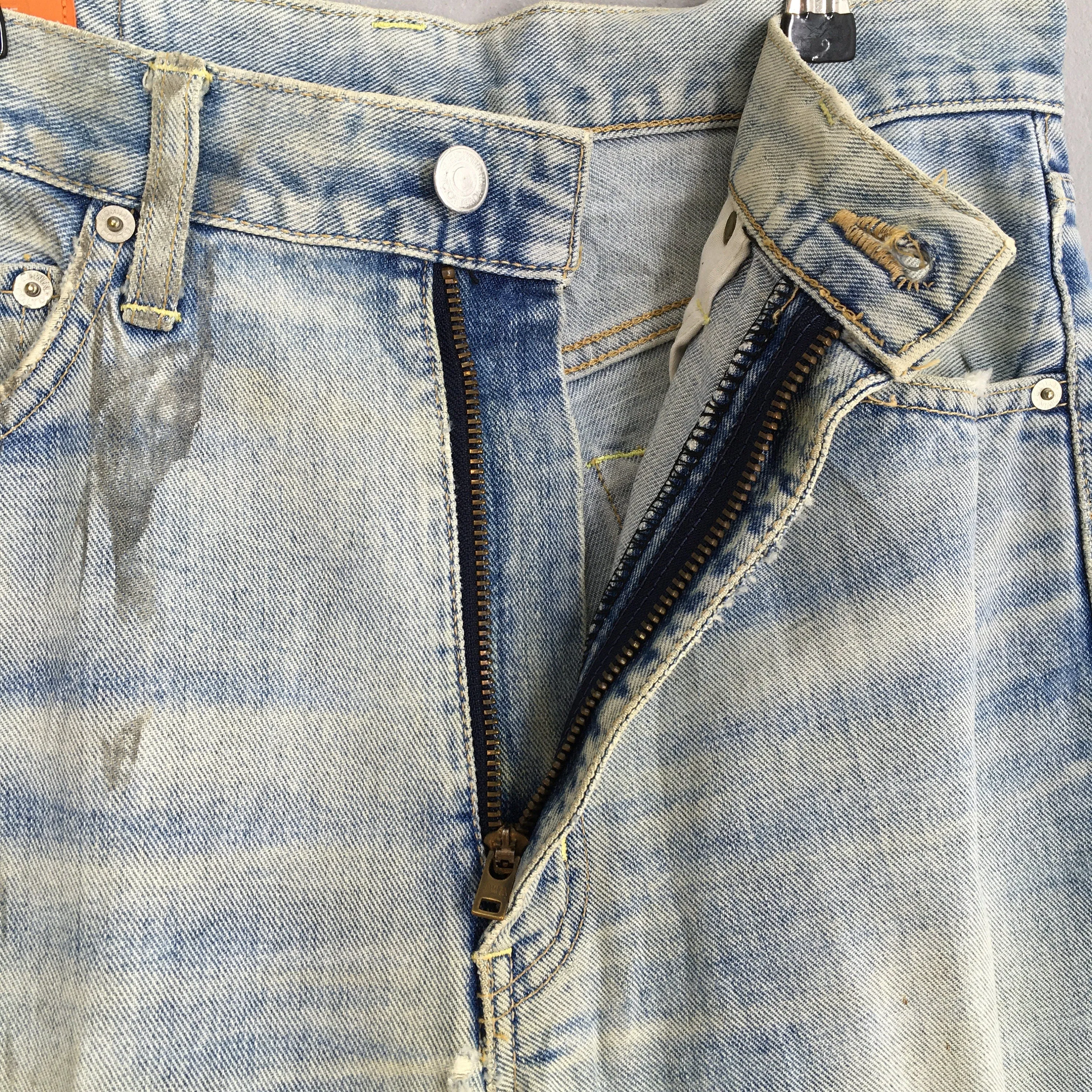 Edwin Classic Faded Blue Stonewash Jeans Size 31x28