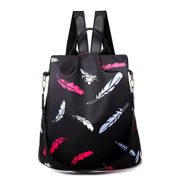 Fashion Anti-theft Women Backpacks Famous Brand High Quality Waterproof Oxford Women Backpack Ladies Large Capacity Backpack