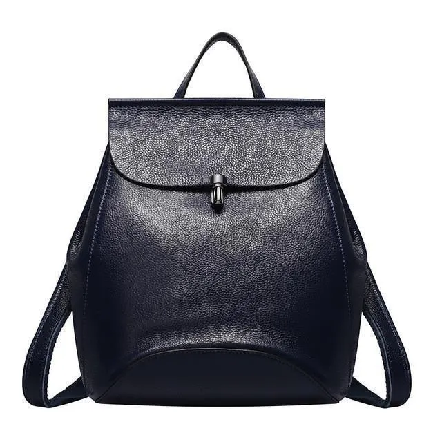 Genuine Leather Women Backpacks Collection