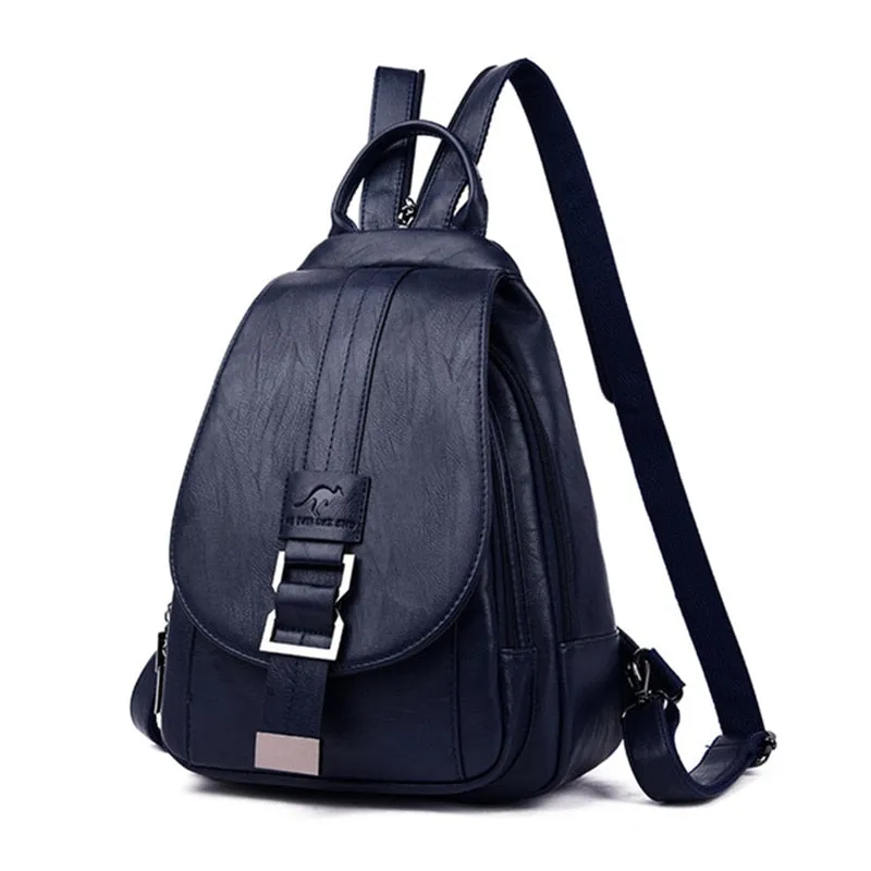 Hot Women Leather Backpacks