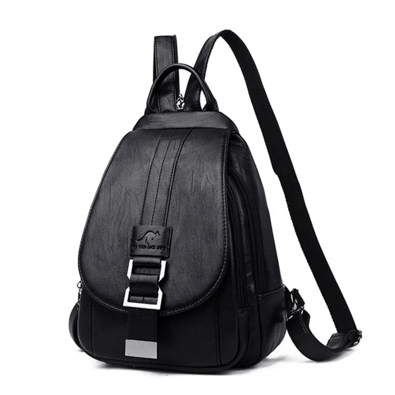 Hot Women Leather Backpacks