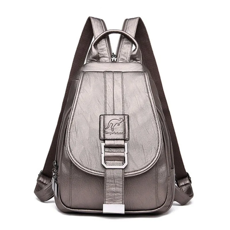 Hot Women Leather Backpacks
