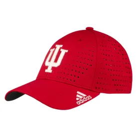 Indiana Hoosiers Adidas Laser Perforated Adjustable Hat