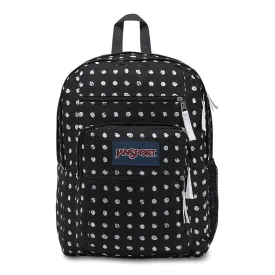 JanSport Big Student Backpack - Black Sketch Dot - Oversized