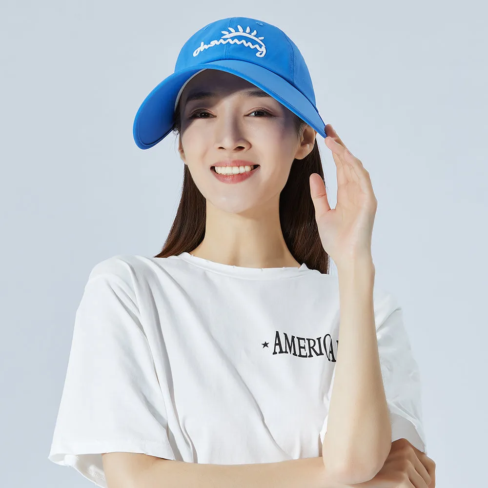 Japan Stock Women's Large Brim Adjustable Baseball Cap UPF 50 