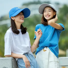 Japan Stock Women's Large Brim Adjustable Baseball Cap UPF 50 