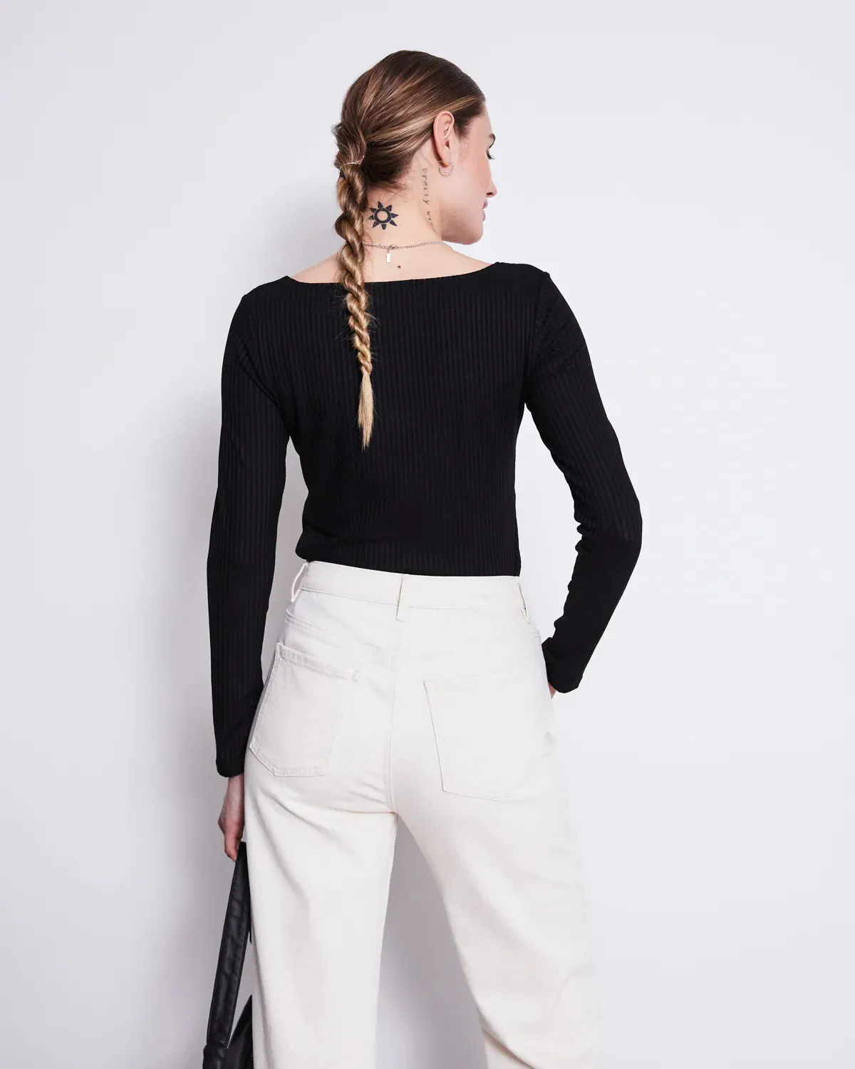 jeans - alba - ecru