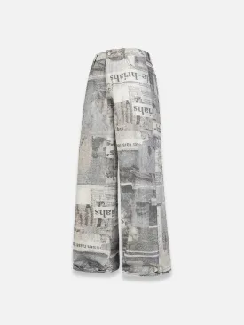 Journal Print Jeans
