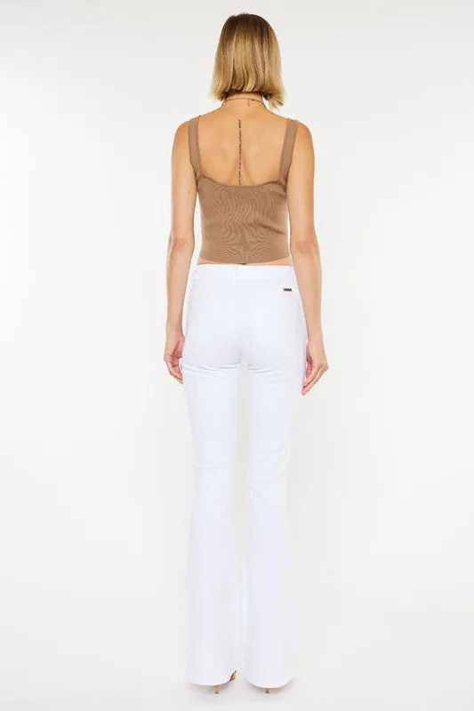 Maureen Mid Rise Flare Jeans