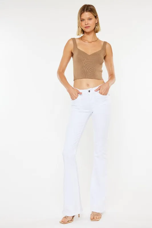 Maureen Mid Rise Flare Jeans