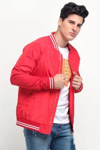Nylon Bomber Jacket