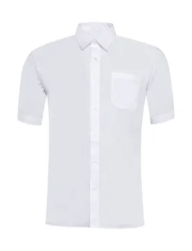 Pack of 2 Girls White Short Sleeve Blouse