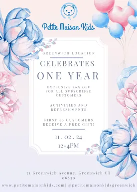 Petite Maison Kids Flagship Store Celebrates One Year!