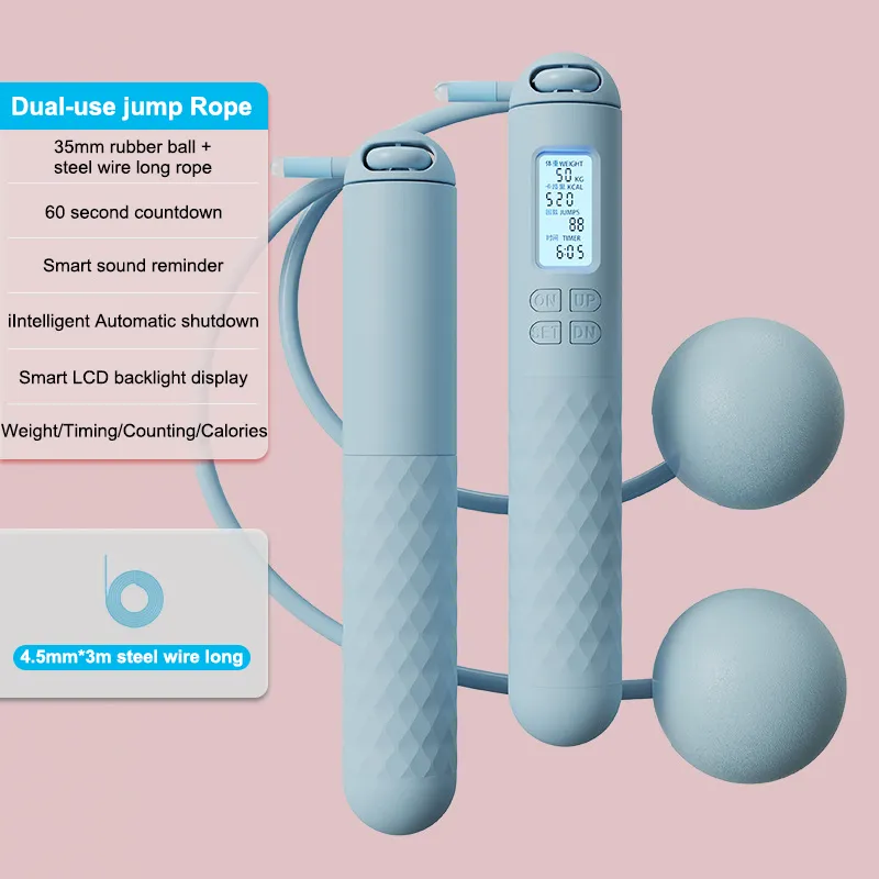 Skipping Rope with Counter (Gravity Ball with/without Rope)
