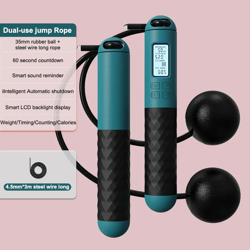 Skipping Rope with Counter (Gravity Ball with/without Rope)