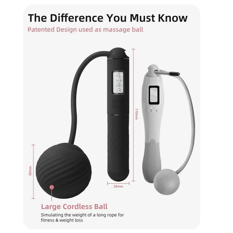 Skipping Rope with Counter (Gravity Ball with/without Rope)