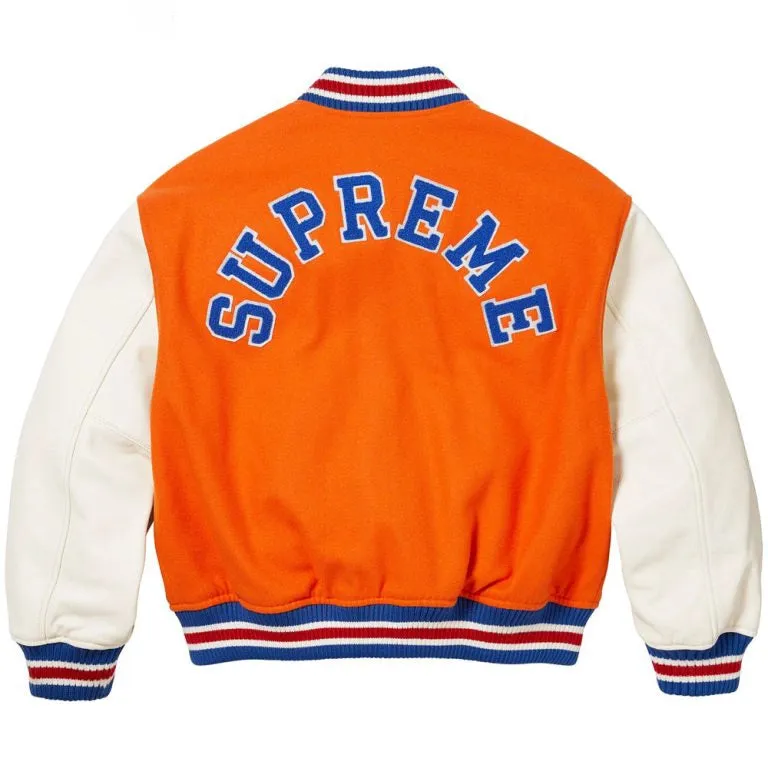 Supreme Tiger Varsity Jacket | Brown Supreme Tiger Unisex Jacket