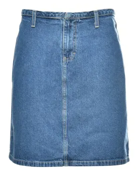Tommy Hilfiger1990s Medium Wash Denim Skirt - M