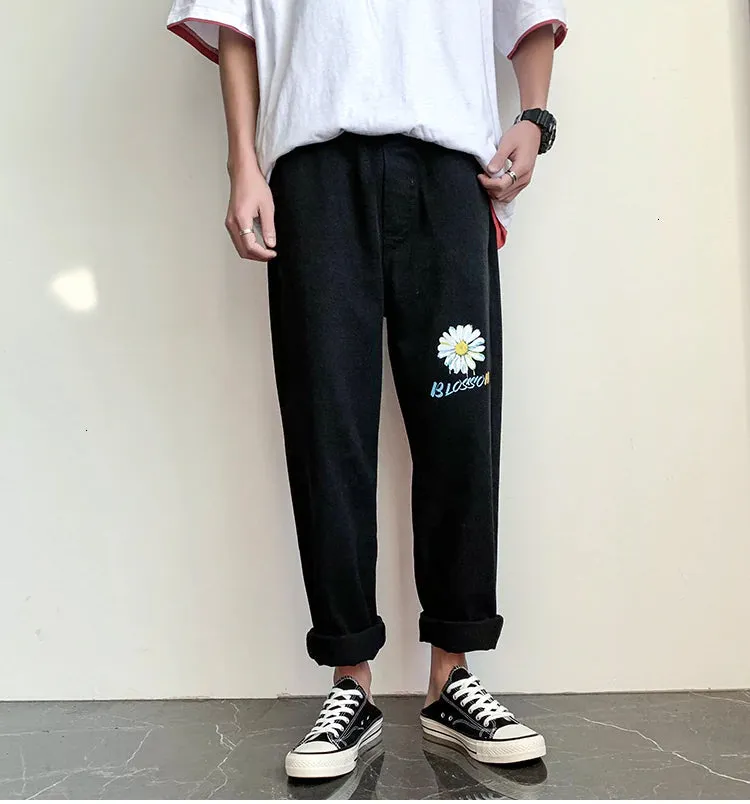 Vintage Daisy Blossom Jeans Pants
