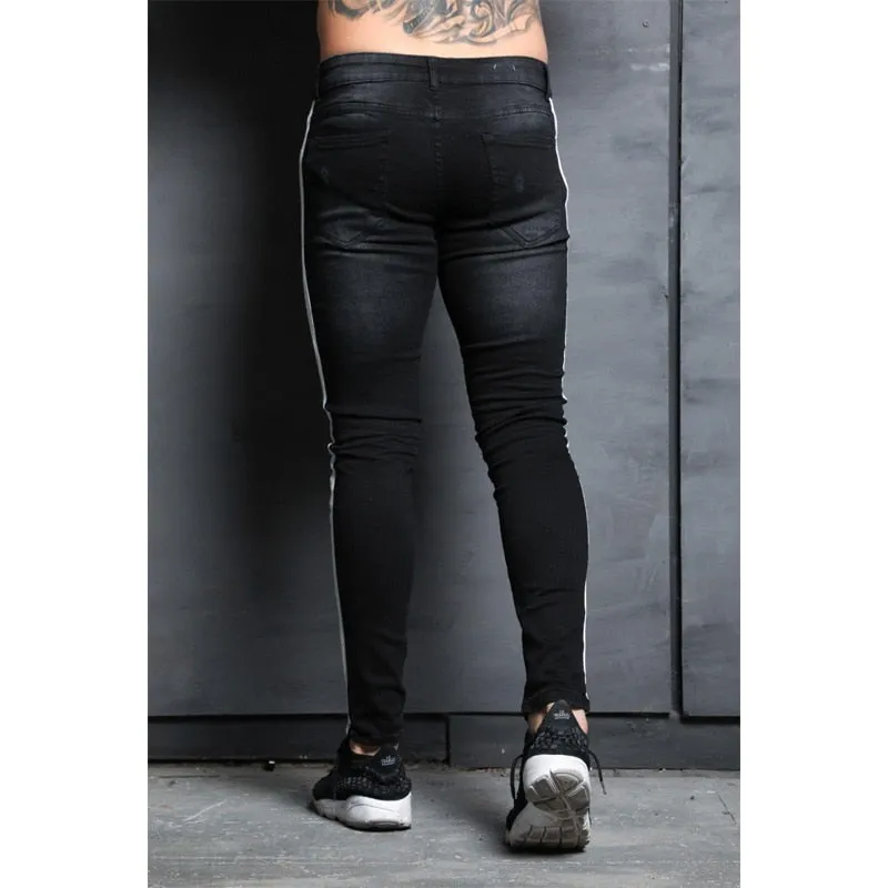 West Louis™ Stretch Side Striped Jeans