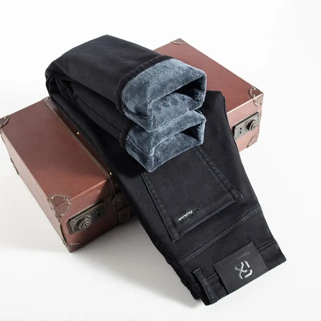 West Louis™ Winter Fleece Warm Classic Jeans