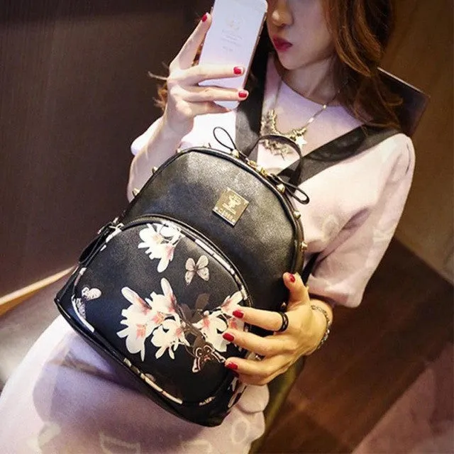 Women Backpack Bags Girl School Bag Travel Cute Backpack Satchel Women Shoulder Rucksack  mochilas coleg feminina