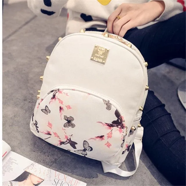 Women Backpack Bags Girl School Bag Travel Cute Backpack Satchel Women Shoulder Rucksack  mochilas coleg feminina